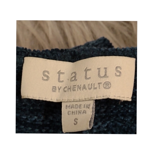 Status teal sweater - Picture 4 of 4